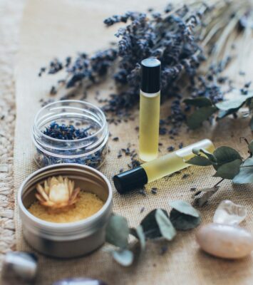 lavender and massage oils